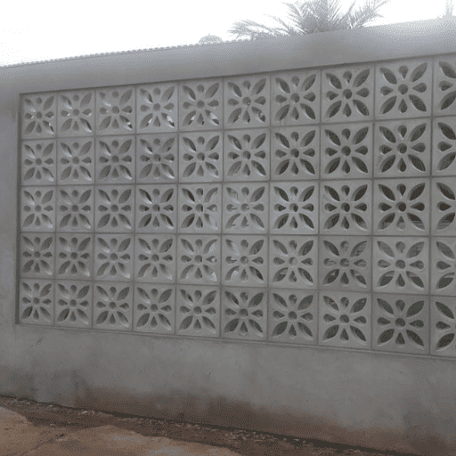 Artefatos de Concreto _ Elementos Vazados - Casa Amarela