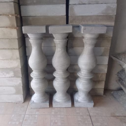 Balaustre de Concreto - Casa Amarela Churrasqueiras